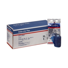 BSN Medical Cast Tape Delta-Lite&reg; Plus 3 Inch X 12 Foot Fiberglass / Resin Deep Blue, 10/BX