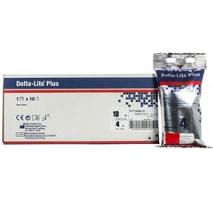 BSN Medical Cast Tape Delta-Lite&reg; Plus 2 Inch X 12 Foot Fiberglass / Resin Red, 10/BX