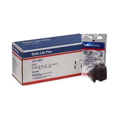 BSN Medical Cast Tape Delta-Lite&reg; Plus 2 Inch X 12 Foot Fiberglass / Resin Black, 10/BX