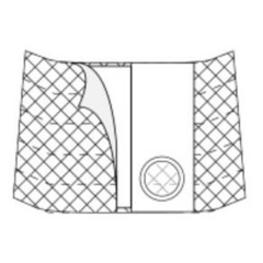 Nu-Hope Laboratories Hernia Belt X-Large, Adult 9 Inch, 1/EA