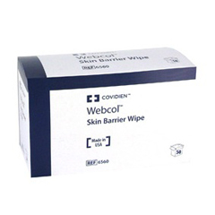MON281295CS - Cardinal Health - Kendall™ Skin Barrier Wipe Webcol Individual Packet Alcohol 50/Pack