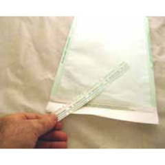 Healthmark Sterilization Pouch Steriking Ethylene Oxide (EO) Gas / Steam 7-1/2 X 13 Inch Transparent / White Self Seal Paper / Film, 1000/CS