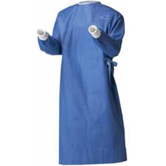 Cardinal Health Non-Reinforced Surgical Gown RoyalSilk X-Large Blue Sterile AAMI Level 3 Disposable, 20 per Case