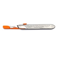 Sandel Medical Industries Safety Scalpel Handle Change-A-Blade Size 3, 48/CS