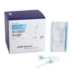 BD Nexiva&reg; Closed IV Catheter 22 Gauge, 20 EA/BX