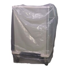 Waterloo Industries Cart Cover Waterloo Clear Plastic 33 W X 23 D X 42 H Inch Open Ended, 5/PK