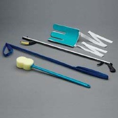Performance Health ADL Hip / Knee Equipment Kit SammonsPreston Hip Kit 9 Reacher - 32 Inch Length / Leg Lifter - 41 Inch Length, 1/EA