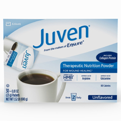 MON1067727PK - Abbott Nutrition - Arginine / Glutamine Supplement Juven® Unflavored 0.82 oz. Individual Packet Powder