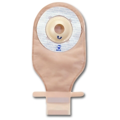 Marlen Manufacturing Ileostomy/Colostomy Pouch UltraLite™ One-Piece System 9 Inch Length 7/8 Inch Stoma Drainable Deep Convex
