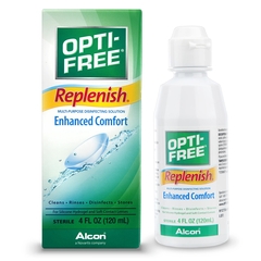 Alcon Contact Lens Solution Opti Free Replenish 4 oz. Solution, 1/EA