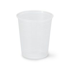 Health Care Logistics Narrow Medication Cup 30 mL Clear Plastic, 400EA/PK
