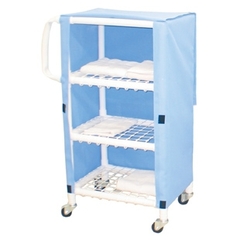 MJM International Linen Cart 75 Lb Per Shelf