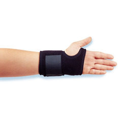 Hely & Weber Wrist Brace Gel Wrist Wrap Mineral Oil / Neoprene / OK Cloth Left Hand Black One Size Fits Most, 1/EA