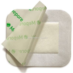 MON571860CS - Molnlycke Healthcare - Adhesive Dressing Mepore Pro 3.6 x 12 Viscose White