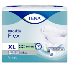 MON718449PK - Essity - TENA® ProSkin™ Flex Brief, Maximum Absorbency, Size 20/X-Large