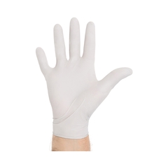 Halyard Exam Glove STERLING&reg; Large Sterile Pair Nitrile Standard Cuff Length Textured Fingertips Gray Not Chemo Approved, 200/CS