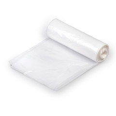 Colonial Bag Trash Bag Bag 10 gal. Clear HDPE 8 Mic. 24 x 24