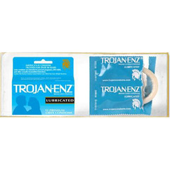 Church & Dwight Condom Trojan-Enz&reg; Lubricated One Size Fits Most 12 per Box