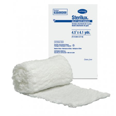 Hartmann Fluff Bandage Roll Sterilux&reg; Bulky 4-1/2 Inch X 4-1/10 Yard 1 per Pouch Sterile 6-Ply Roll Shape