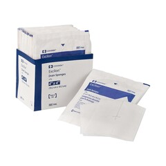Cardinal Health Sorb-It Split Drain Sponge Sponge 4in x 4in Sterile