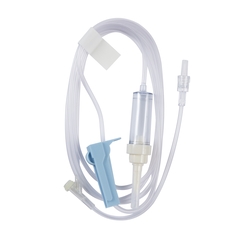Amsino International Primary IV Administration Set AMSafe 10 Drops / mL Drip Rate 83 Inch Tubing 1 Port, 50/CS