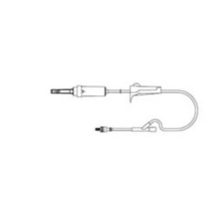 Amsino International Primary IV Administration Set AmSafe 60 Drops / mL Drip Rate 72 Inch Tubing 1 Port, 1/EA