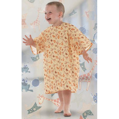 Fashion Seal Uniforms Patient Exam Gown All Stars Small Kid Design (G-Raffe Yellow) Reusable, 1/EA
