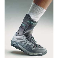 Alimed Ankle Brace AirSport™ Small Hook and Loop Closure Female Size 7.5 - 9 / Male Size 5 - 8.5 Right Ankle