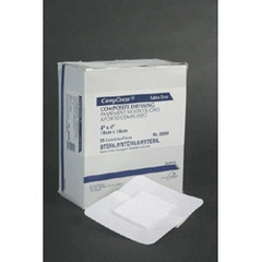 Derma Sciences Adhesive Dressing Compdress 6