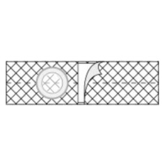 Nu-Hope Laboratories Hernia Belt Nu-Form™ Medium 4 Inch, 1/EA