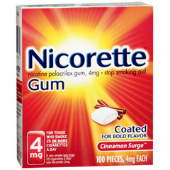 Glaxo Smith Kline Stop Smoking Aid Nicorette&reg; 4 mg Strength Gum