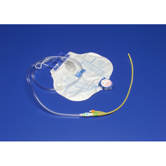 MON265100CS - Cardinal Health - Indwelling Catheter Tray Curity Ultramer 2-Way Foley 16 Fr. 5 cc Balloon Latex