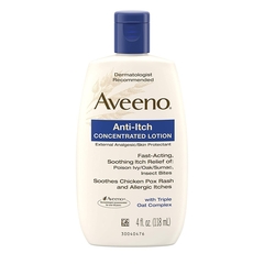 Johnson & Johnson Anti-Itch Hand and Body Lotion Aveeno Anti-Itch 4 oz. Bottle Unscented Lotion