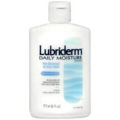 Johnson & Johnson Hand and Body Moisturizer Lubriderm 6 oz. Bottle Unscented Lotion, 12 EA/CS