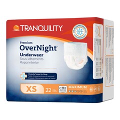 PBE Brief Protective Underwear Tranquility&reg; Premium Overnight™ 17-28