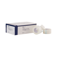 Cardinal Health Medical Tape Curity™ Plastic 1 Inch X 10 Yard Transparent NonSterile