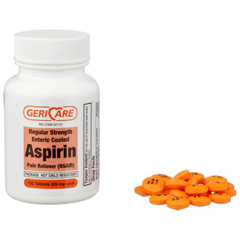 MON555685BT - Geri-Care - Aspirin 325Mg Tab Tri-Buffered (Compare To Bayer), 100 per Bottle