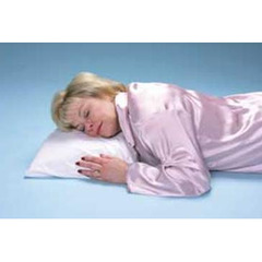 Hermell Products Buckwheat Bed Pillow 16 X 20 Inch White Reusable,