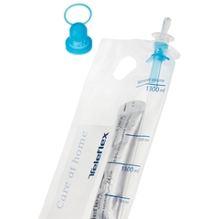 Teleflex Medical Intermittent Closed System Catheter MMG Coude Tip 14 Fr. Without Balloon Silicone Coated PVC
