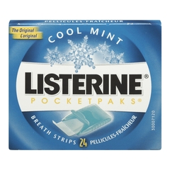 Johnson & Johnson Breath Strips Listerine&reg; Pocketpaks&reg; 0.1 oz. Cool Mint Flavor