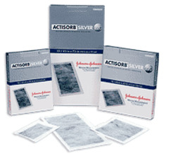 Systagenix Silver Dressing Actisorb Silver 220 4-1/8 X 7-1/2 Inch Rectangle Sterile