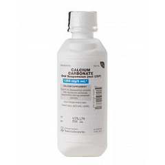 Pharmaceutical Associates Joint Health Supplement Calcium Carbonate 1,250 mg / 5 mL Strength Oral Suspension 5 mL Unit Dose Bubble Gum Flavor, 40/CS
