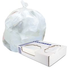 Saalfeld Redistribution Trash Bag White 20 to 30 Gallon 30 X 36 Inch, 200EA/CS