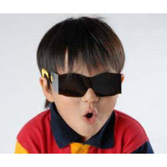 Eaton Medicals Post Mydriatic Glasses Easy Eyes Bronze Tint Film Lens Over Ear Pediatric, 100/BX