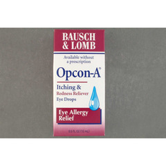 Bausch & Lomb Allergy Relief Opcon-A 0.5 oz. Eye Drop