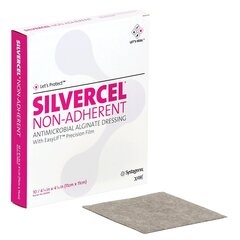 Systagenix Alginate Dressing Silvercel Silver Alginate 4-1/4