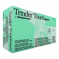 Sempermed USA Exam Glove Tender Touch 200 Small NonSterile Nitrile Standard Cuff Length Textured Fingertips Lavender Chemo Tested / Fentanyl Tested, 200 per Box