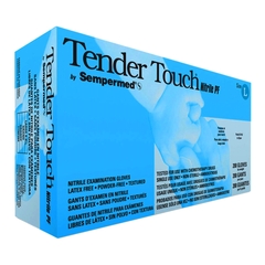 Sempermed USA Exam Glove Tender Touch&reg; NonSterile Powder Free Nitrile Ambidextrous Textured Fingertips Chemo Tested Large