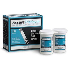 Arkray Assure&reg; Platinum Blood Glucose Test Strips - 600/Case