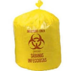 Colonial Bag Isolation Liner Yellow 45 Gallon 37 X 50 Inch, 10EA/PK 10PK/CS